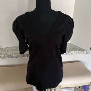 Free People Elegant Black Women's Top